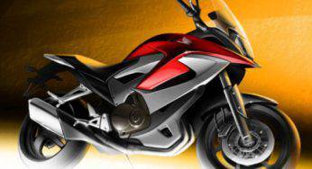 Nuova Honda crossover con motore V4, concept-bike all’EICMA 2010