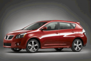 Pontiac Vibe, l'ultimo modello realizzato