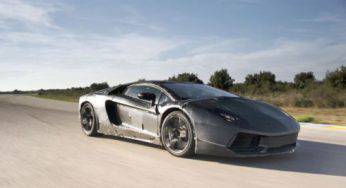 Nuova Lamborghini V12: test drive sulla pista di nardò