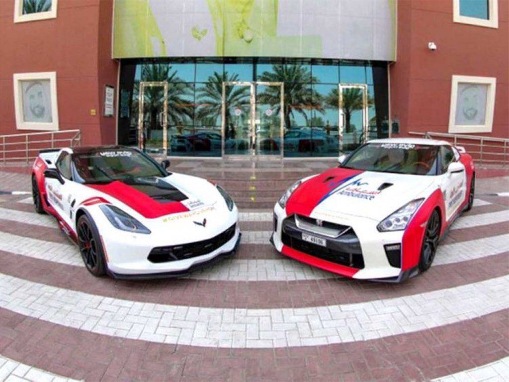 Le ambulanze a Dubai sono delle supercar!