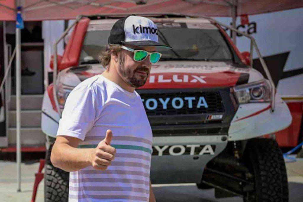 Rally, Fernando Alonso conquista il primo podio