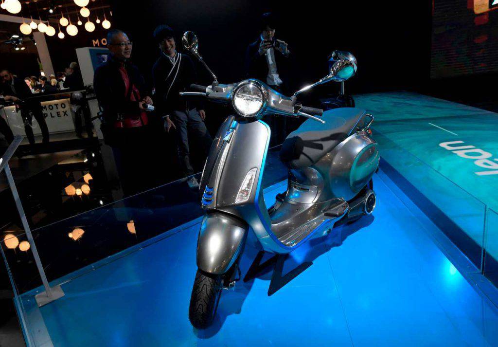 EICMA, presentata la nuova vespa elettrica