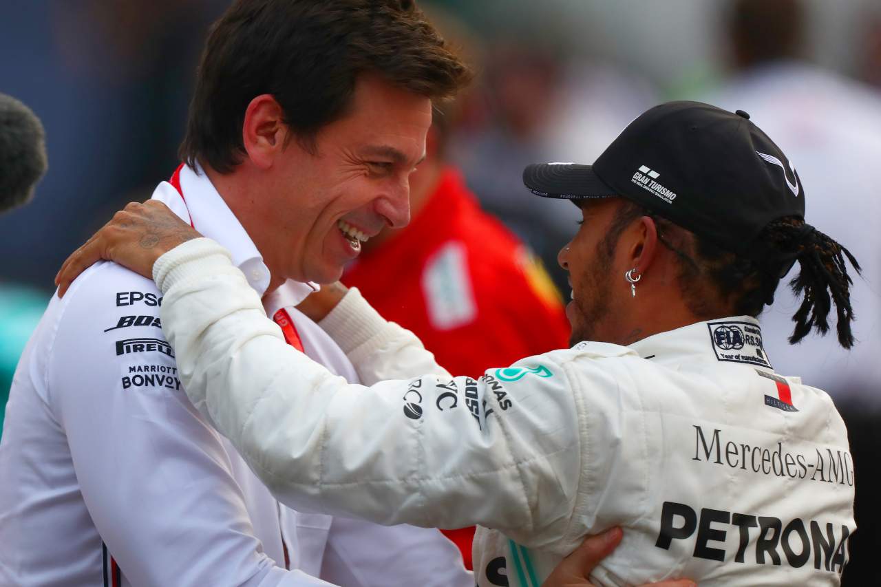 Lewis Hamilton Toto Wolff