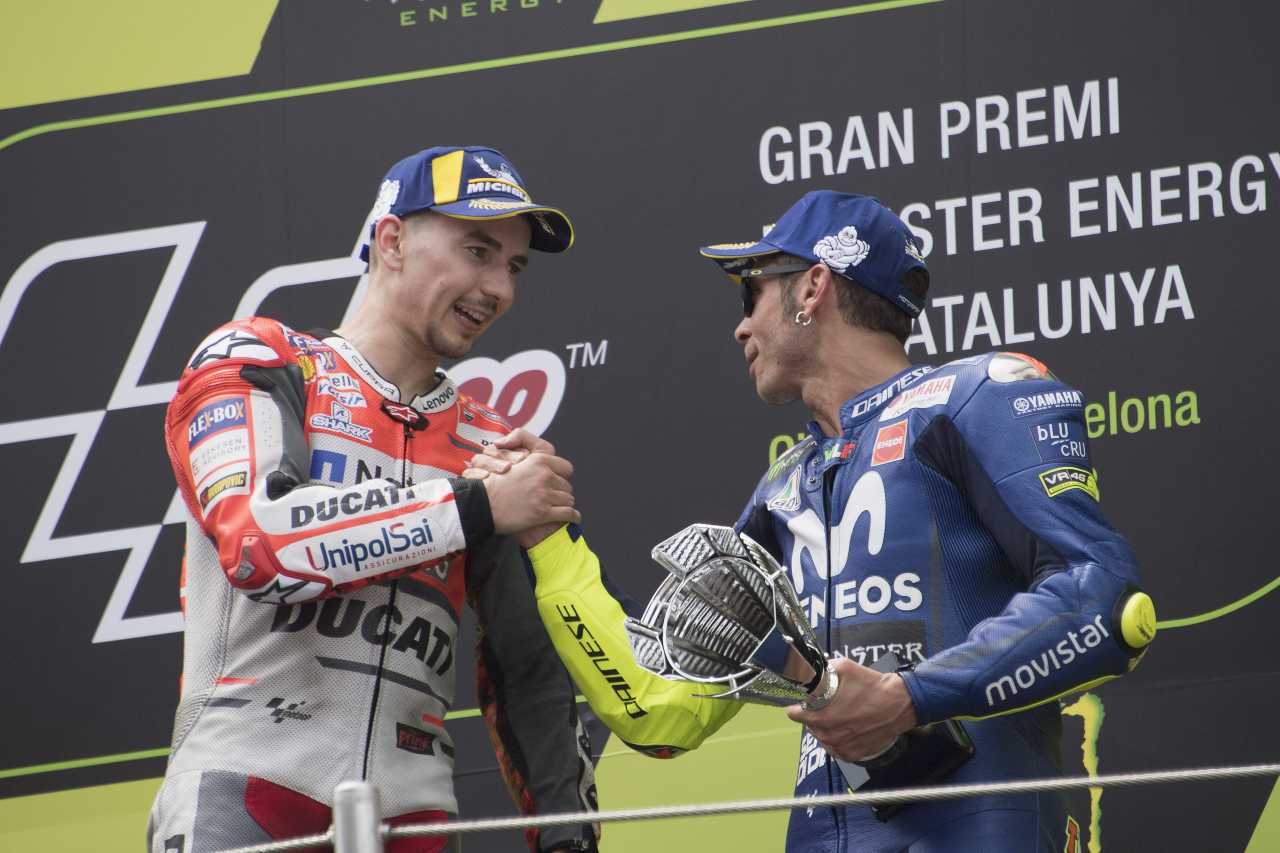 Jorge Lorenzo Valentino Rossi