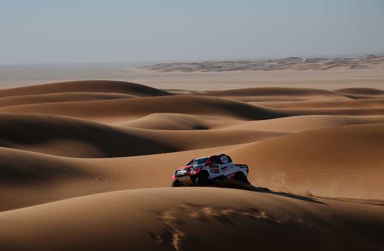 Incidente Alonso Dakar