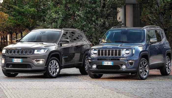 Jeep Renegade 4xe e Jeep Compass 4xe 