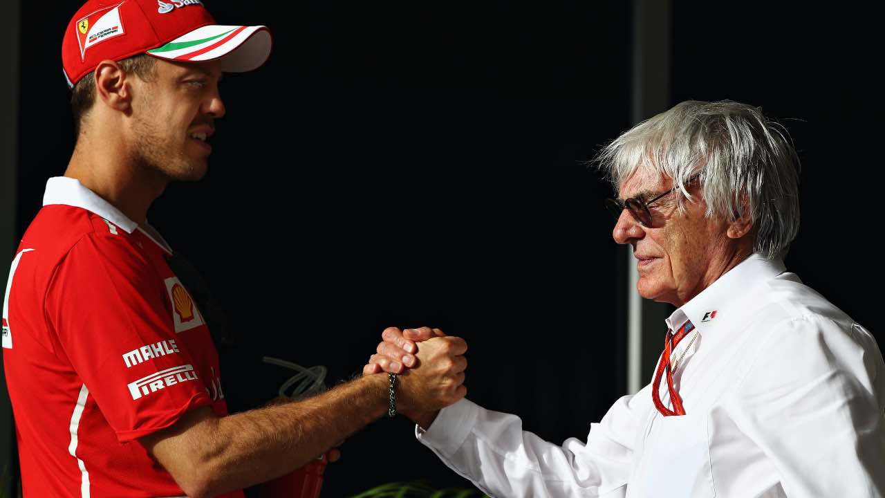 f1 vettel ecclestone