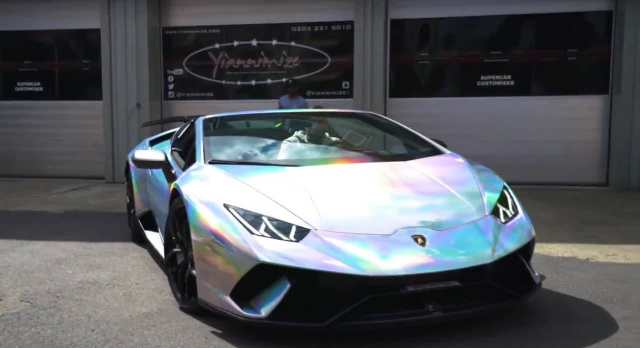 lamborghini huracan aubameyang