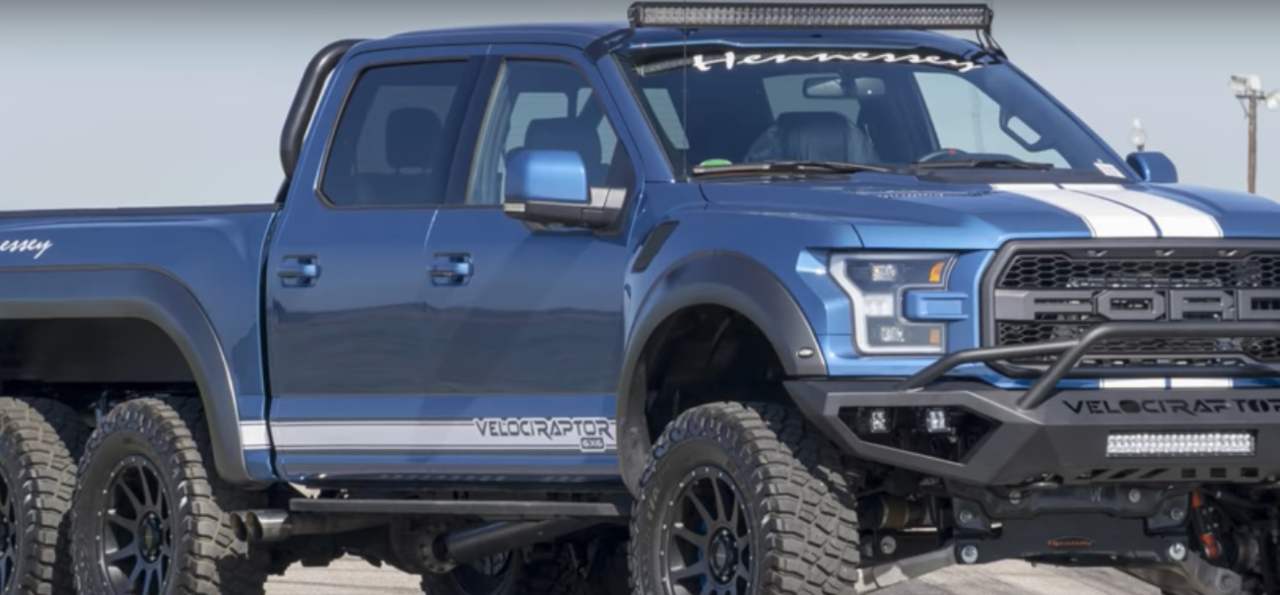 The Rock Ford F150 Velociraptor