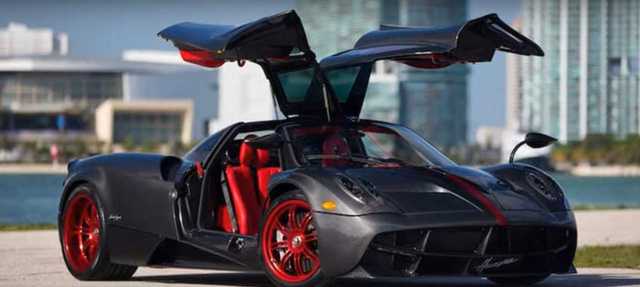 The Rock Pagani Huayra