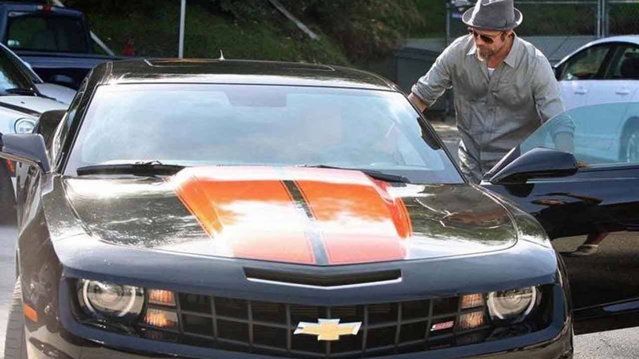 Brad Pitt Camaro