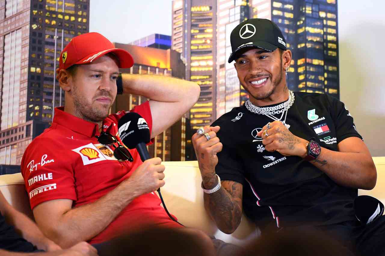 Hamilton futuro in Ferrari