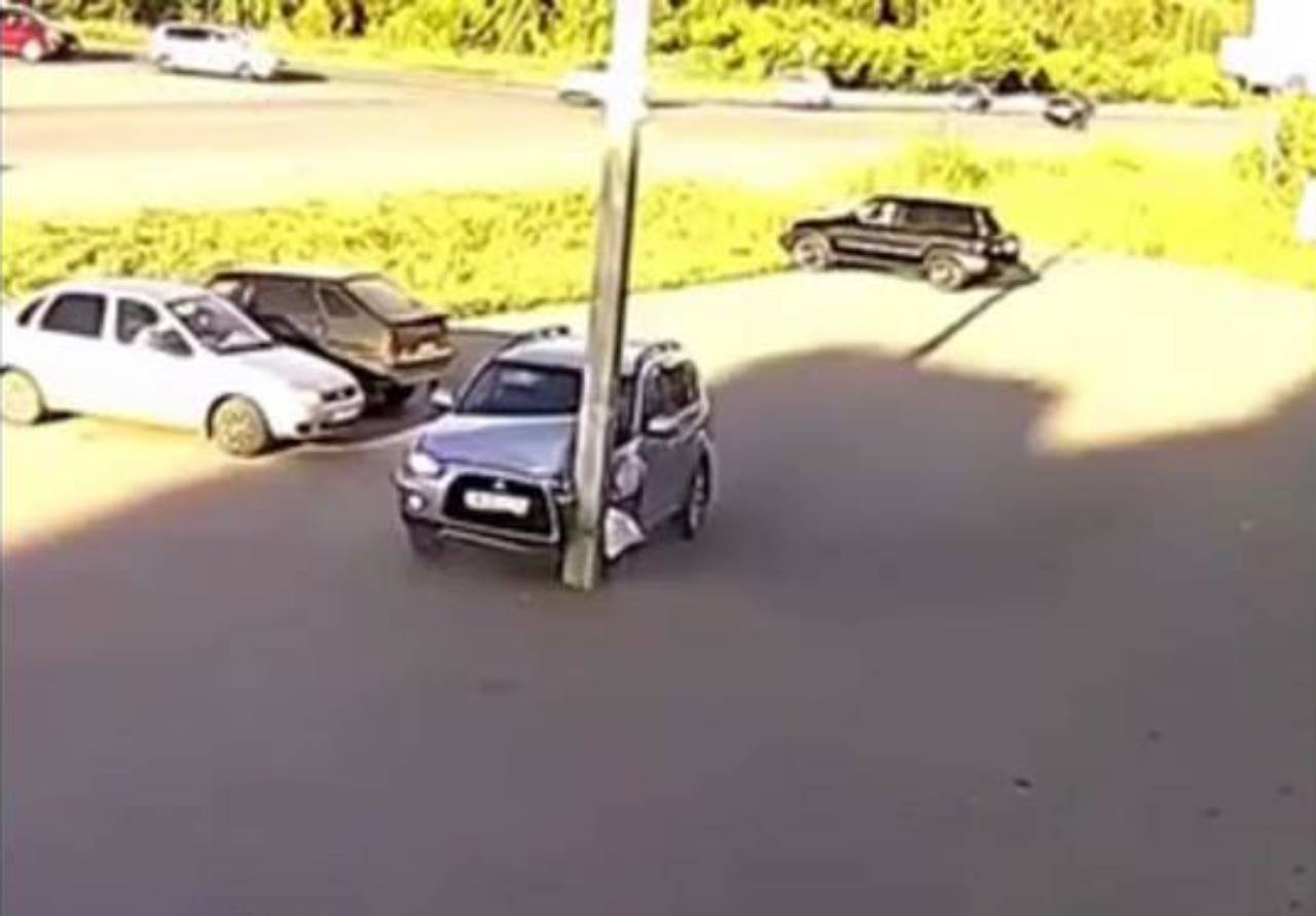 Parcheggio incidente