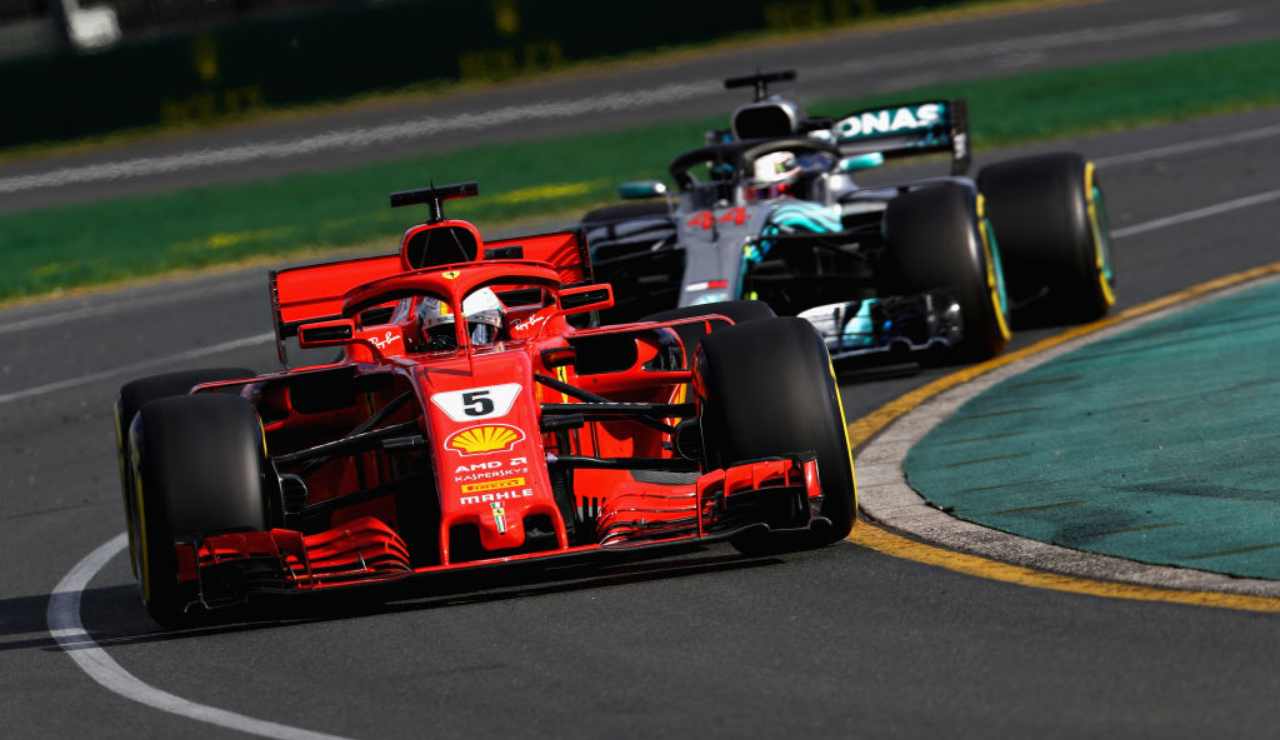 Ferrari Binotto Vettel