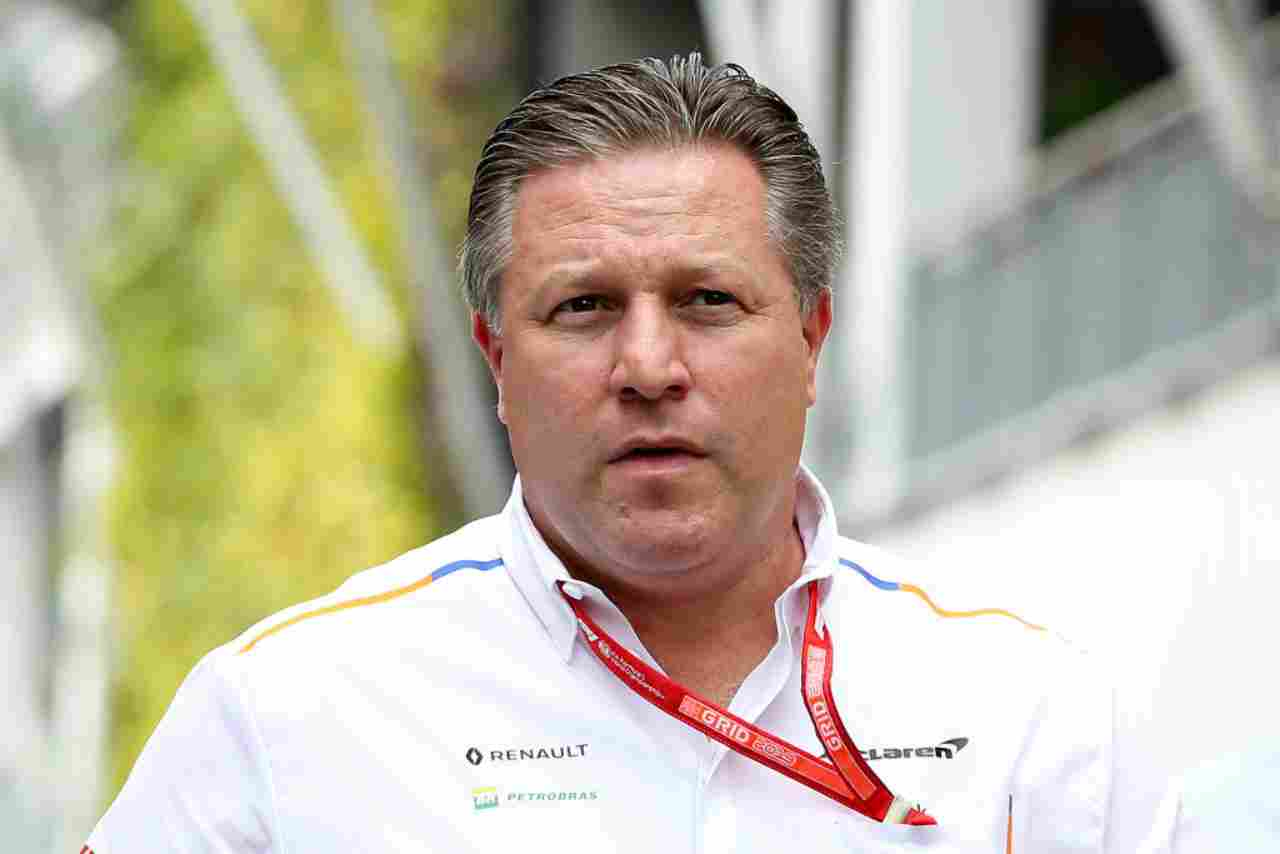 Zak Brown, il team principal McLaren