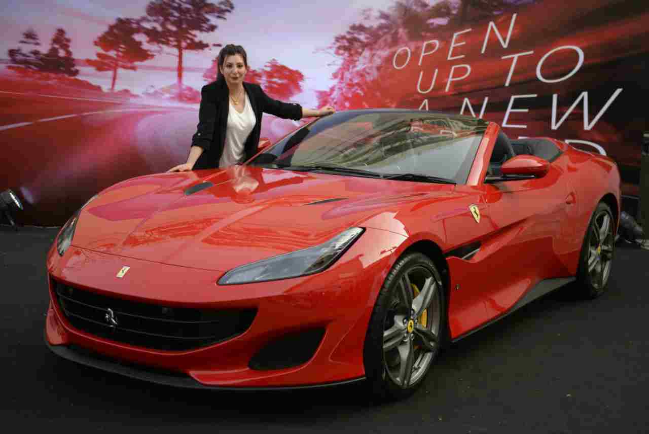 La Ferrari ha venduto oltre 10 mila vetture nel 2020 (foto Getty)