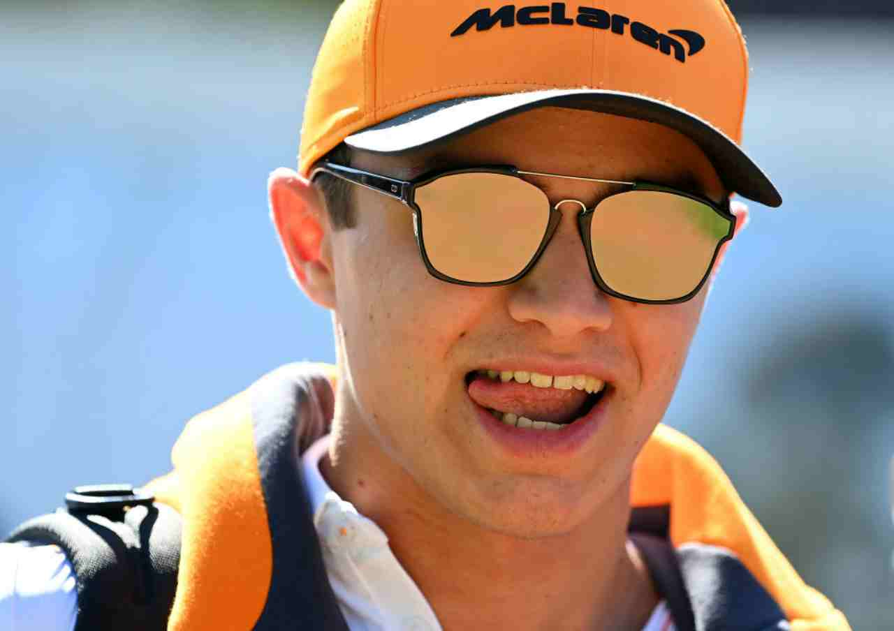 Lando Norris, pilota McLaren (foto Getty)