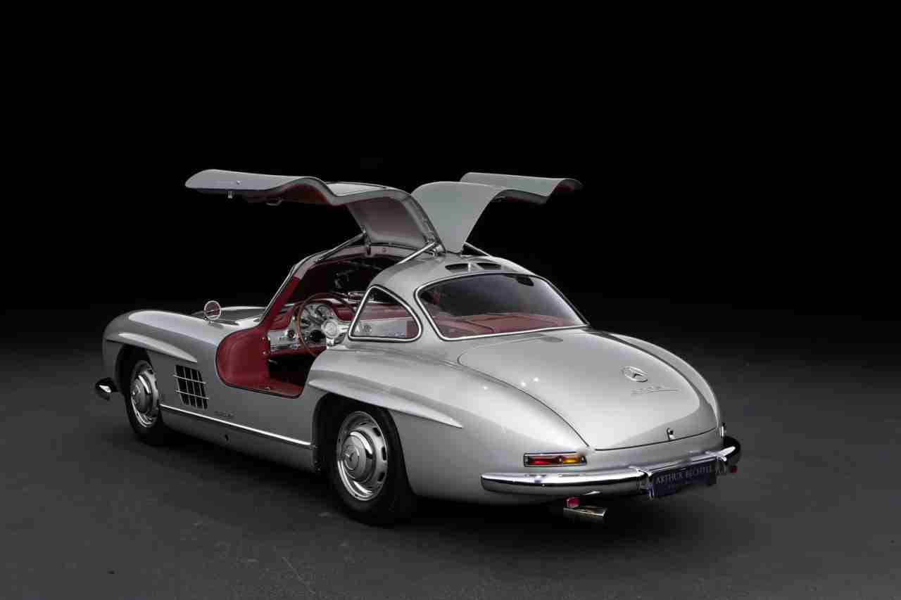 La Mercedes 300 SL "Ali di Gabbiano" (foto Wheelsage)