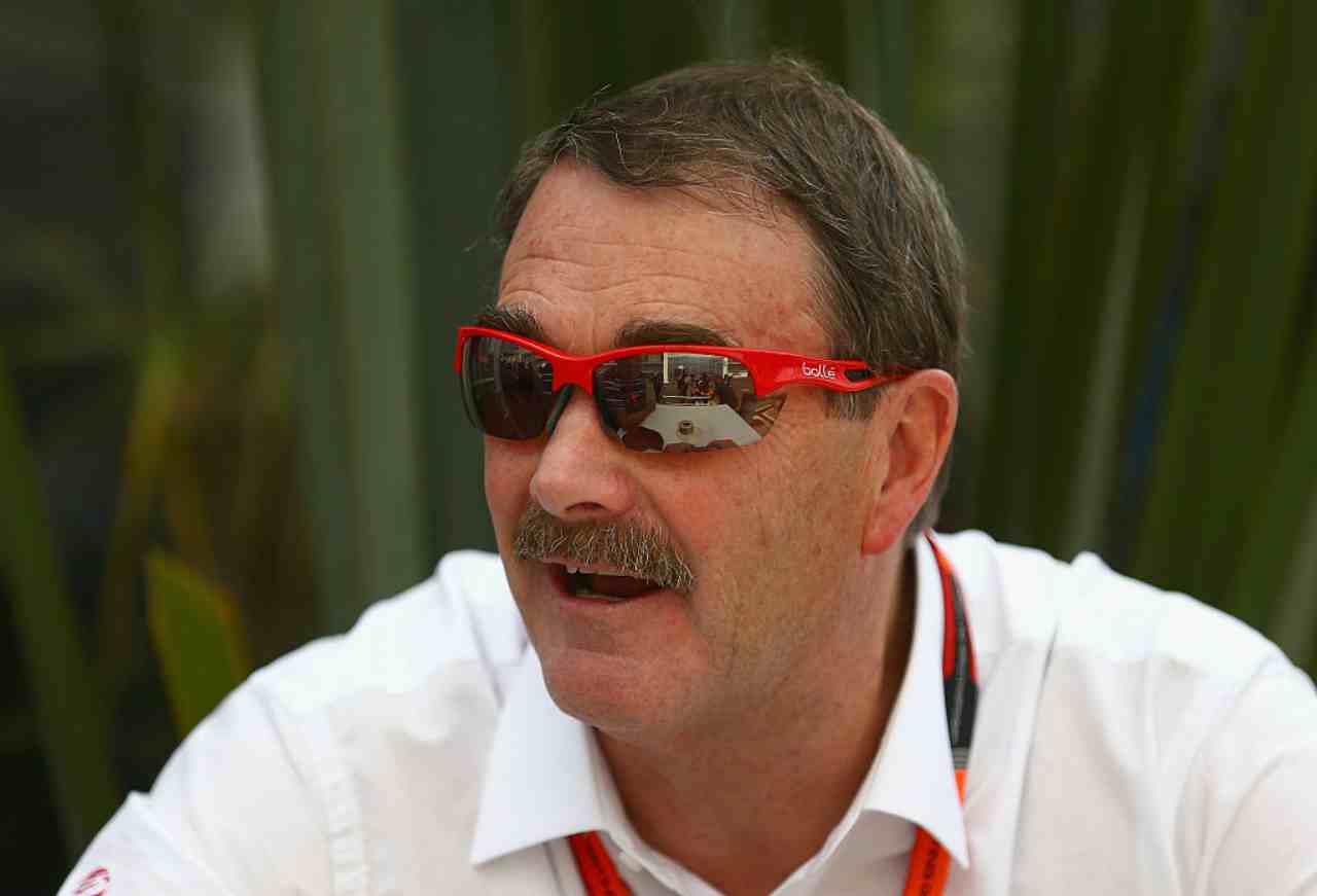 Nigel Mansell, campione del mondo di Formula 1 nel 1992