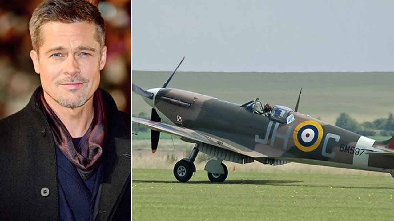 Brad Pitt Spitfire