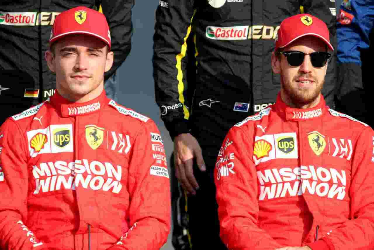 Charles Leclerc e Sebastian Vettel, i piloti Ferrari in Formula 1 nel 2020
