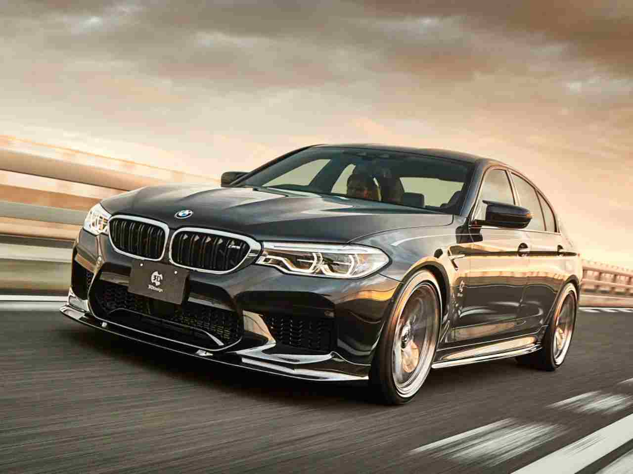 BMW M5 camuffate, il video spia della prova al Nurburgring