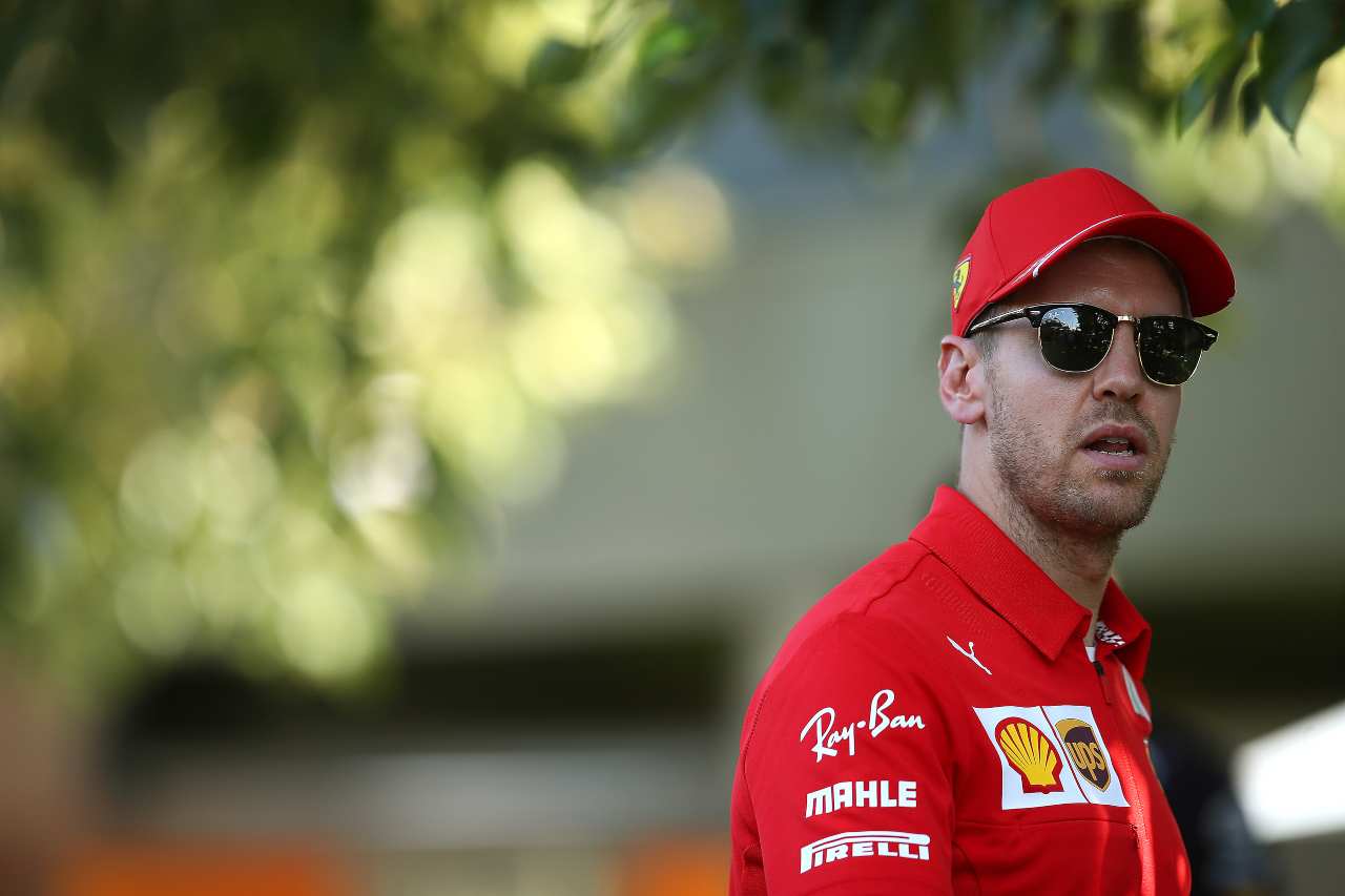 Addio Vettel Ferrari