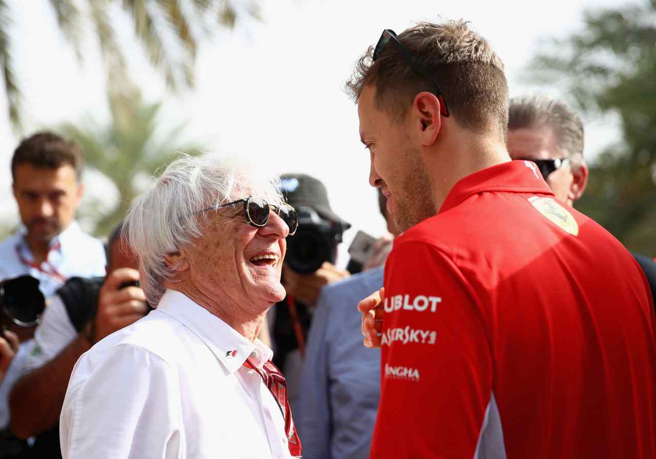 Ecclestone Vettel