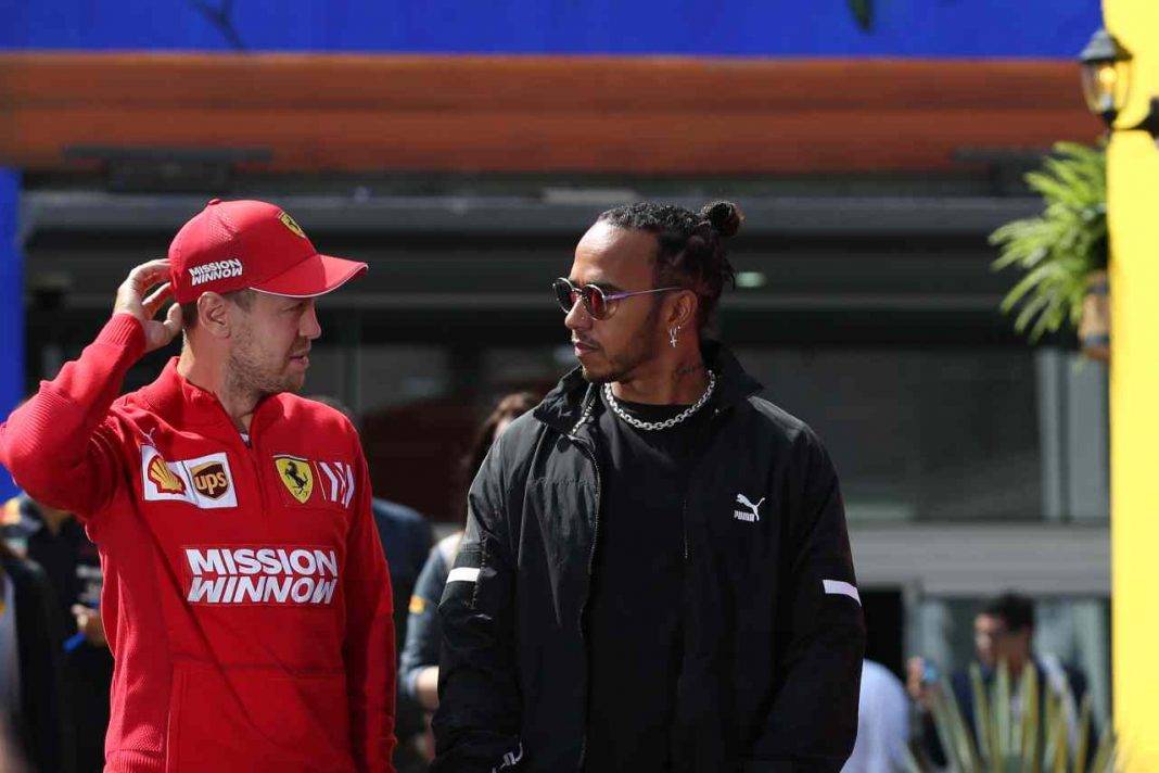 hamilton alla ferrari