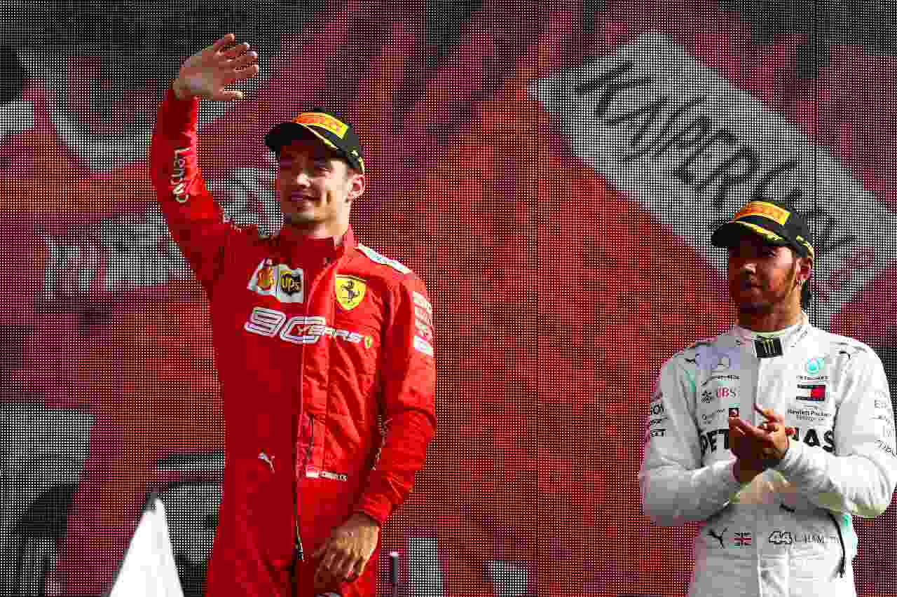 Hamilton compagno di Leclerc