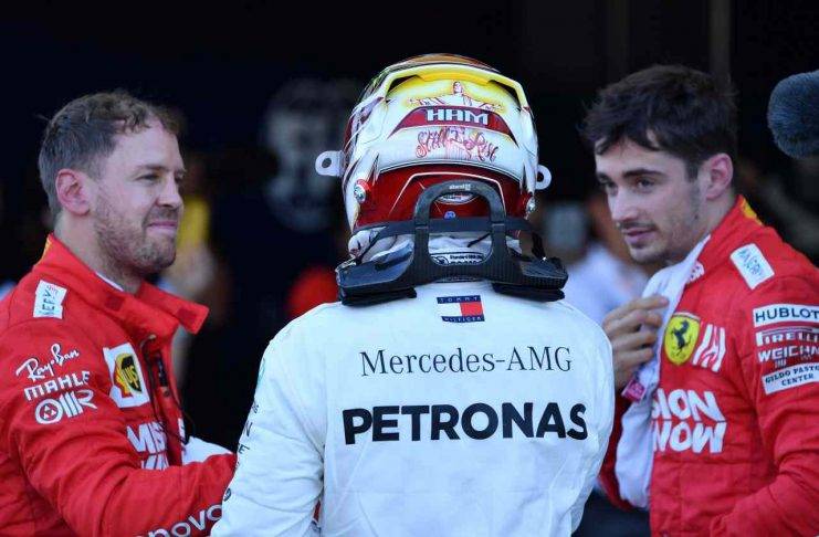 hamilton alla ferrari
