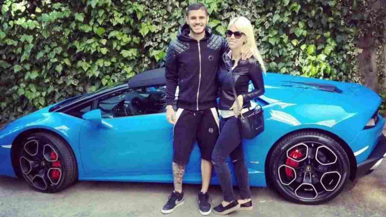 Mauro Icardi e Wanda Nara, le supercar nel garage dell'argentino