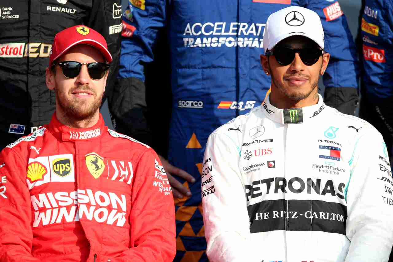 Vettel e Hamilton