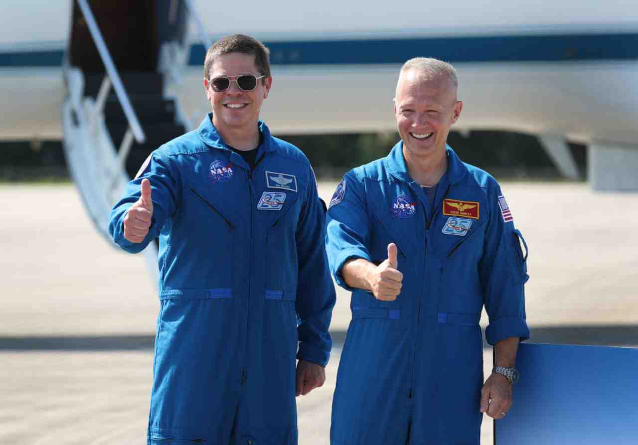 Gli astronauti del primo volo Space X
