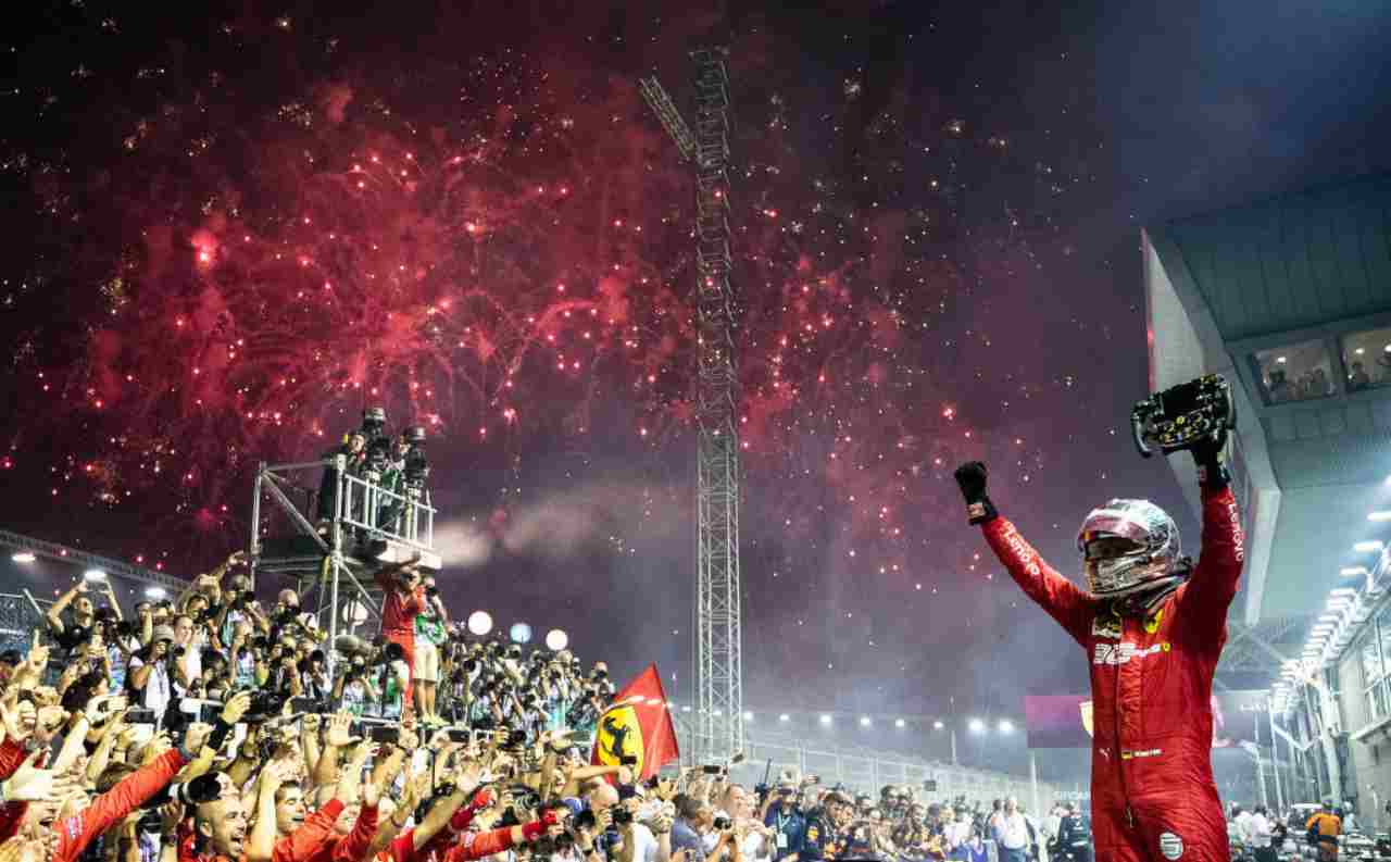 Vettel in Ferrari: statistiche, vittorie e piazzamenti