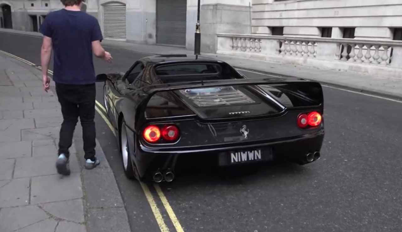 Ferrari F50 black Londra