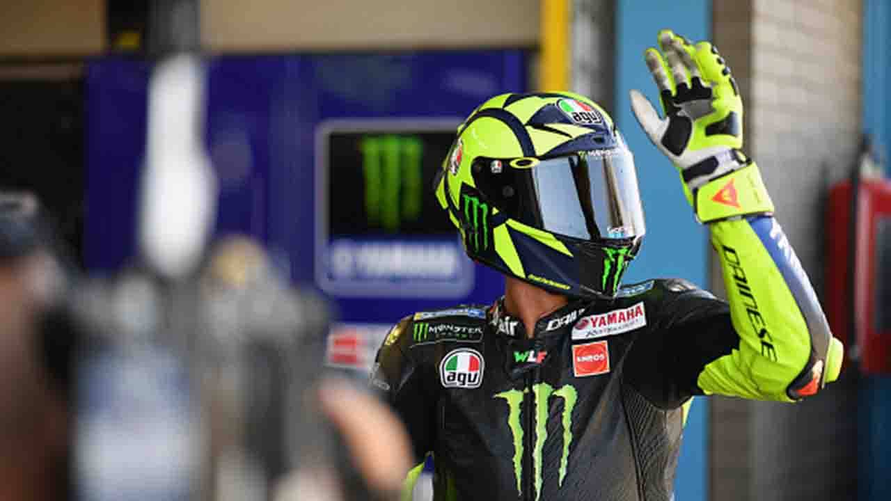 Valentino Rossi casco