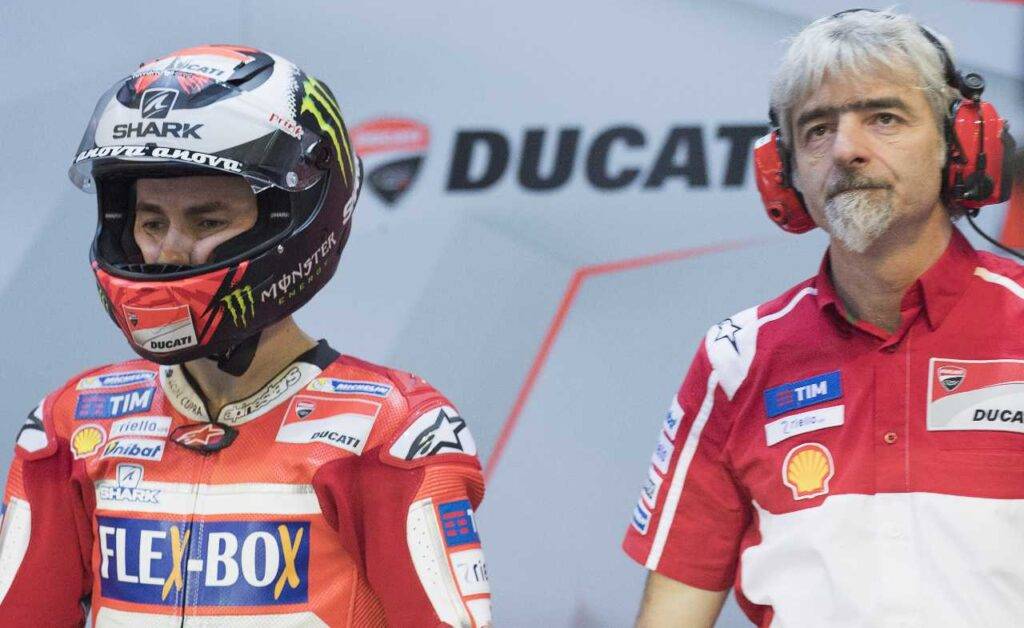 Gigi Dall'Igna Jorge Lorenzo