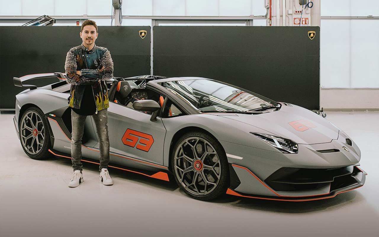 Jorge Lorenzo Lamborghini