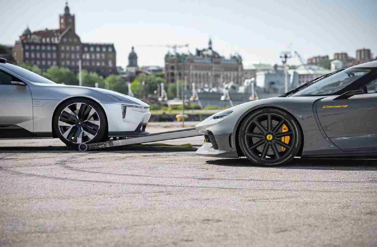 Koenigsegg Gemera e Polestar Precept