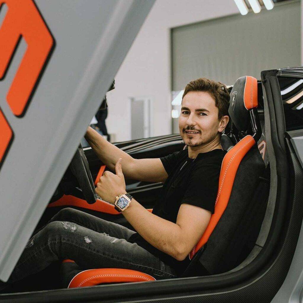 Jorge Lorenzo Lamborghini