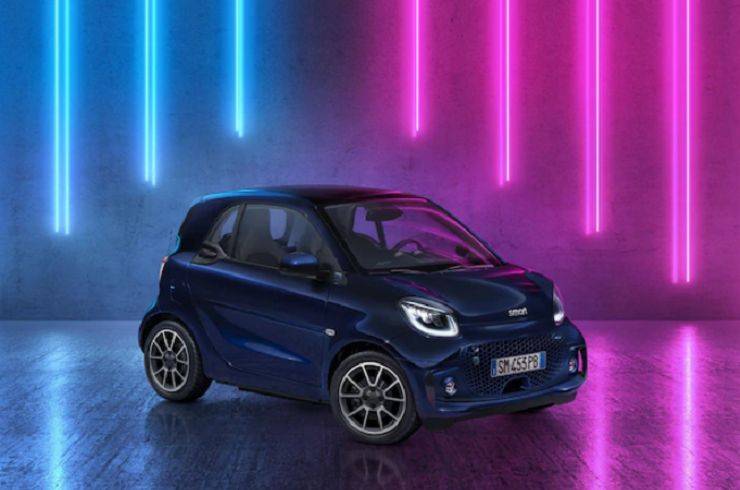 Smart EQ fortwo Parisblue