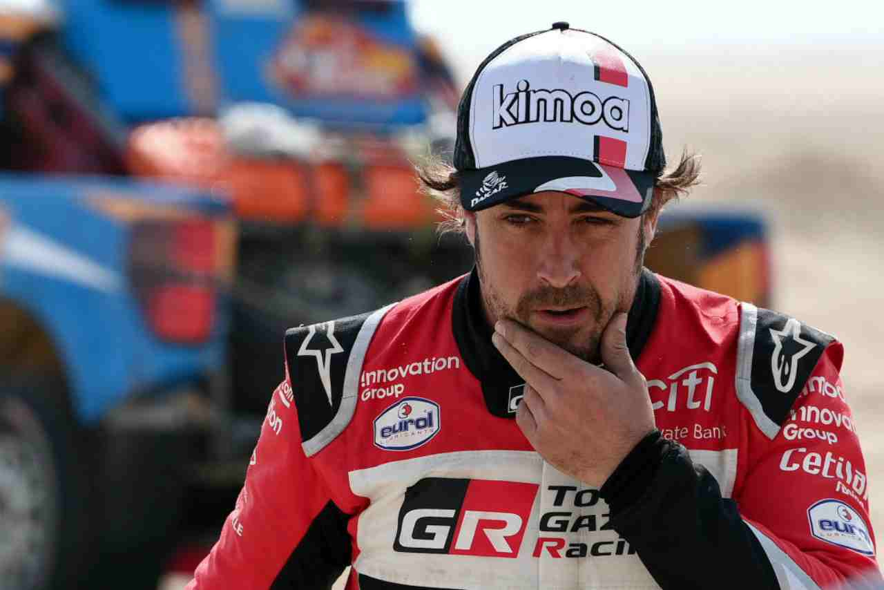 Fernando Alonso si era ritirato prima dello stop della corsa