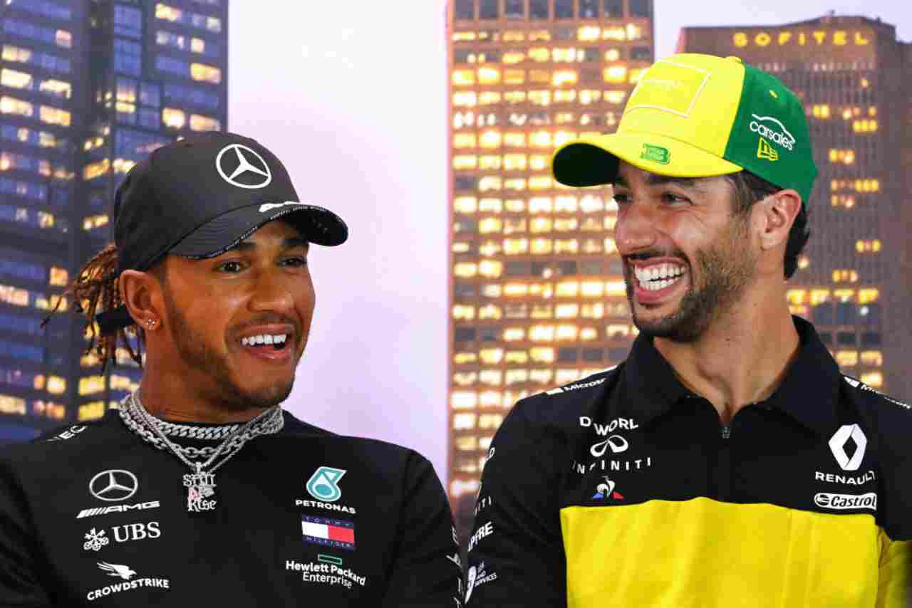 Formula 1, Ricciardo sfida Hamilton