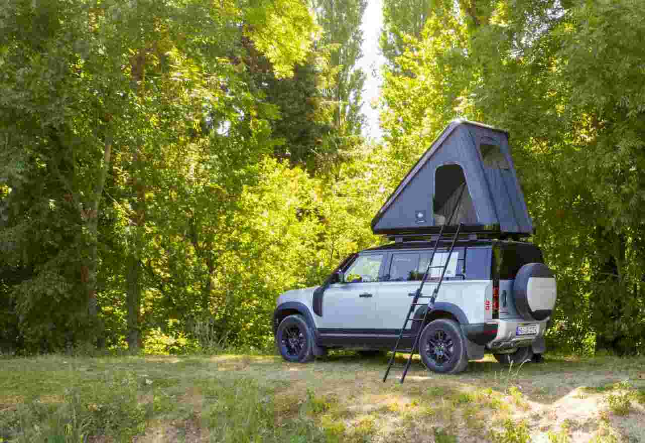 Land Rover Defender, le misure della tenda