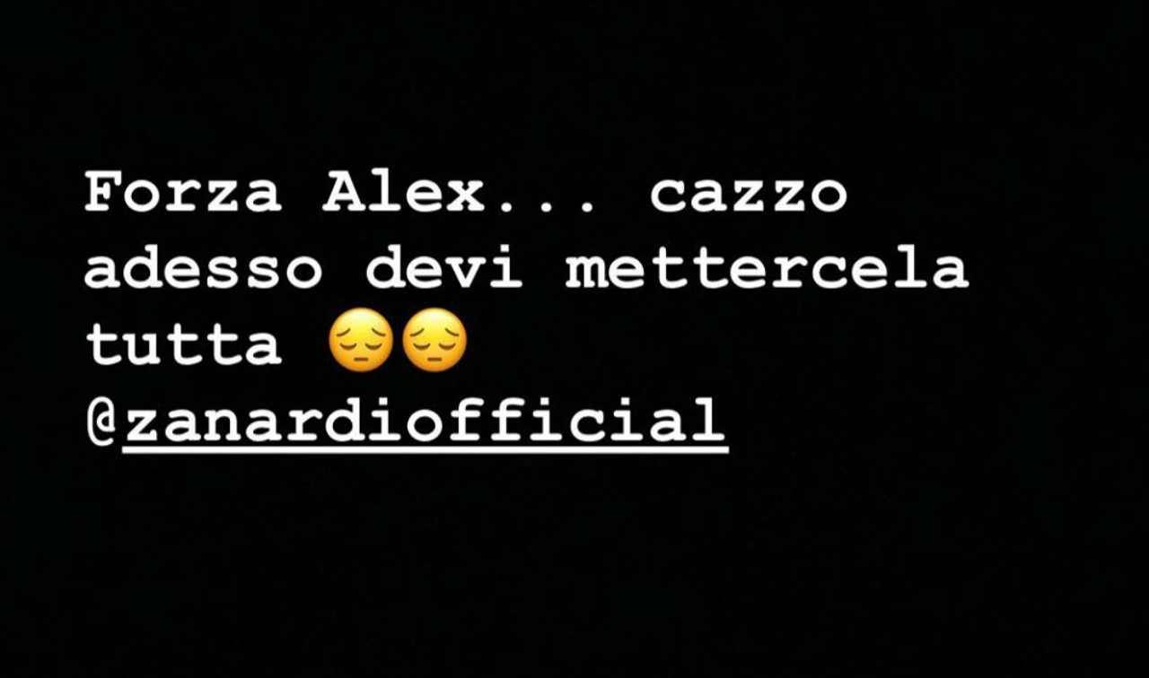 La storia Instagram di Federica Pellegrini per Alex Zanardi