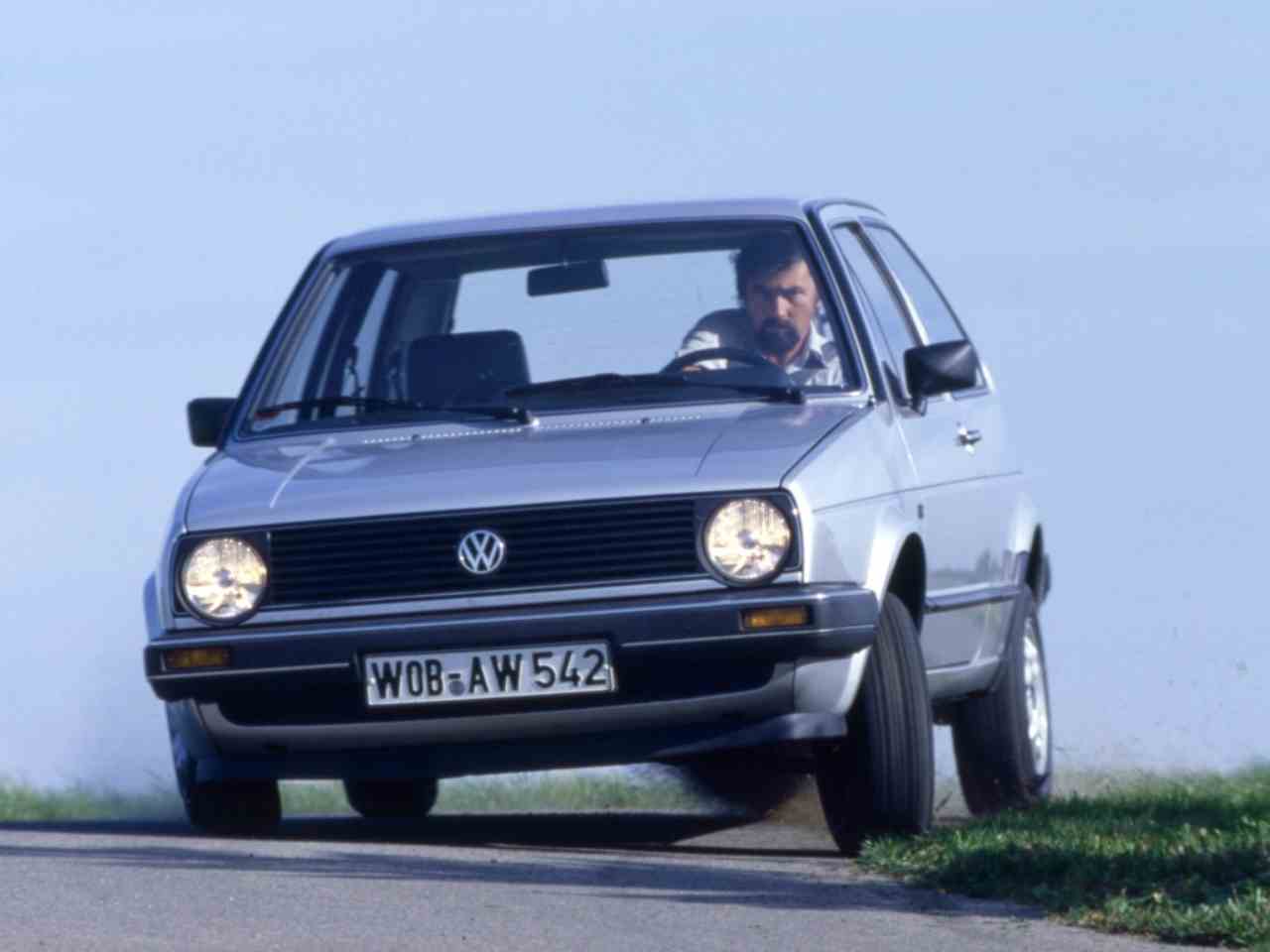 Volkswagen Golf tre porte, seconda generazione (foto Wheelsage)
