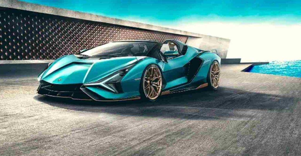 Lamborghini sian roadster