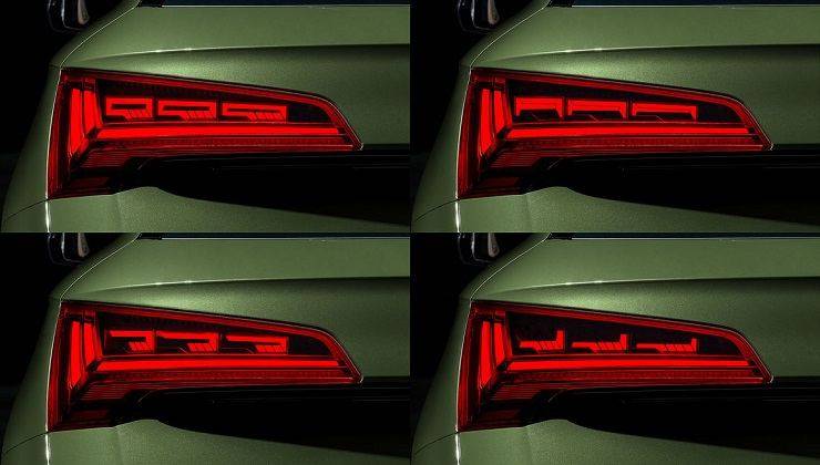 Audi fari OLED