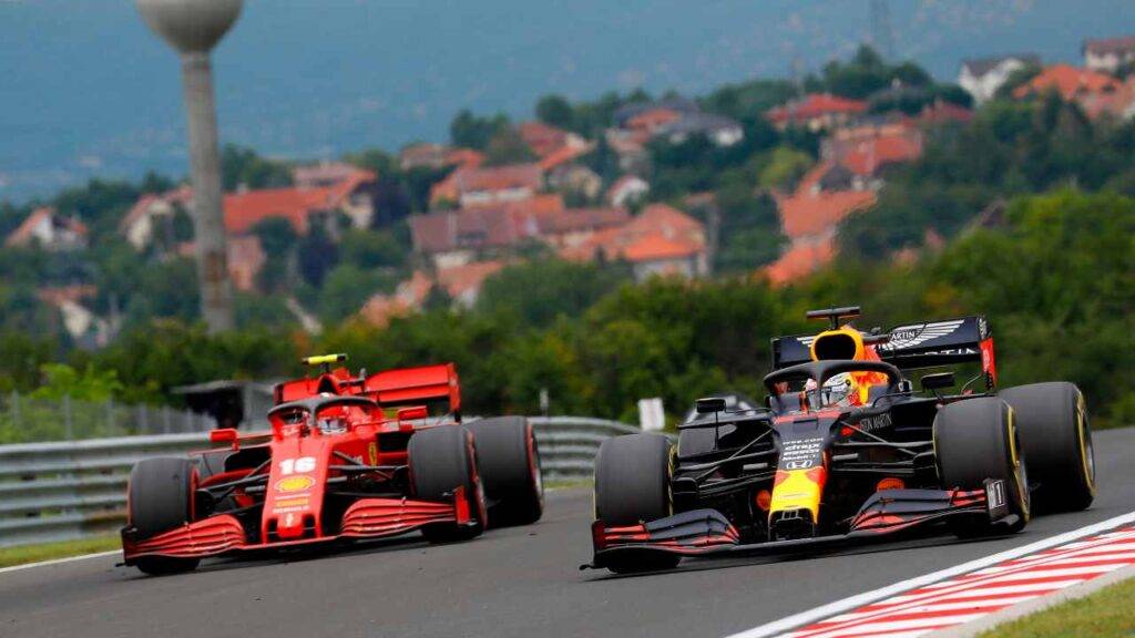 Leclerc Verstappen